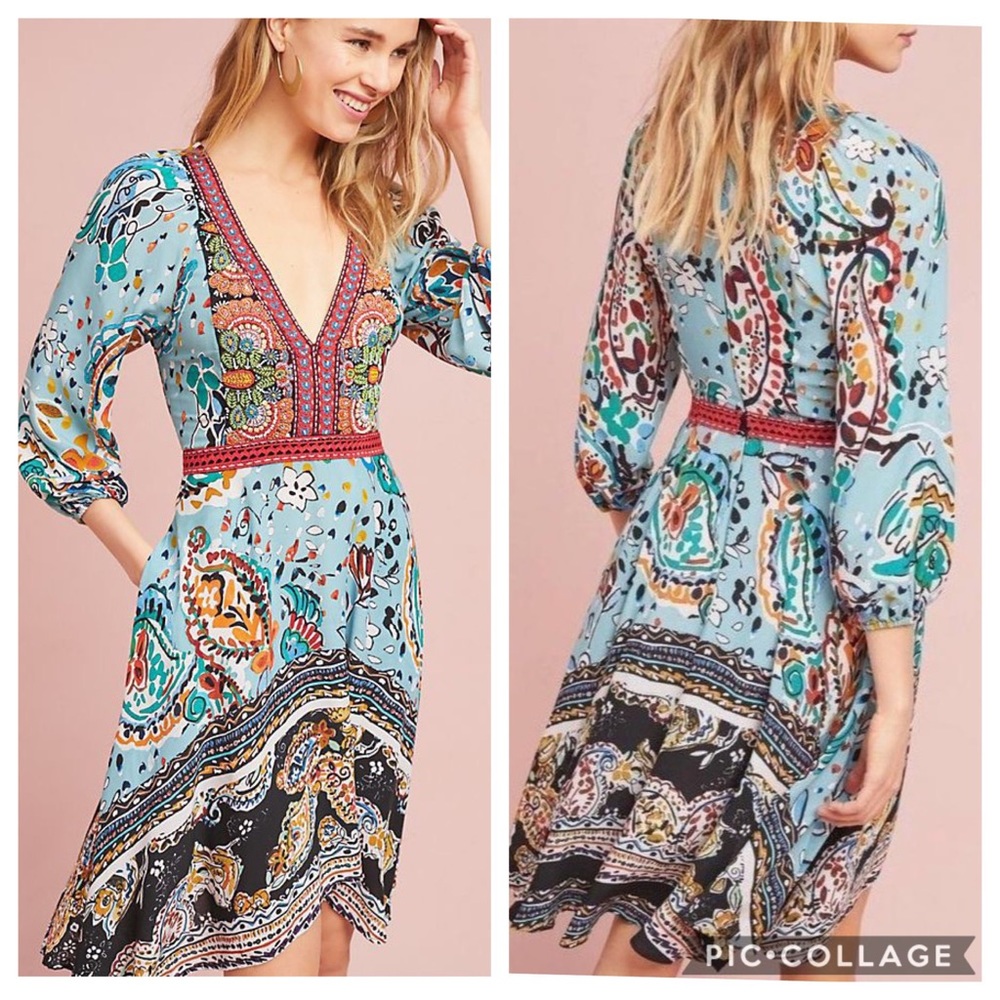 Anthropologie | Akemi + Kin Beaded Karmina Dress